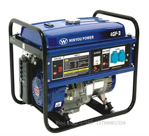 4,000 Watt 10.0 HP OHV 4-Cycle Gas Powered Portable Generator With Wheel Kit And Electric Start