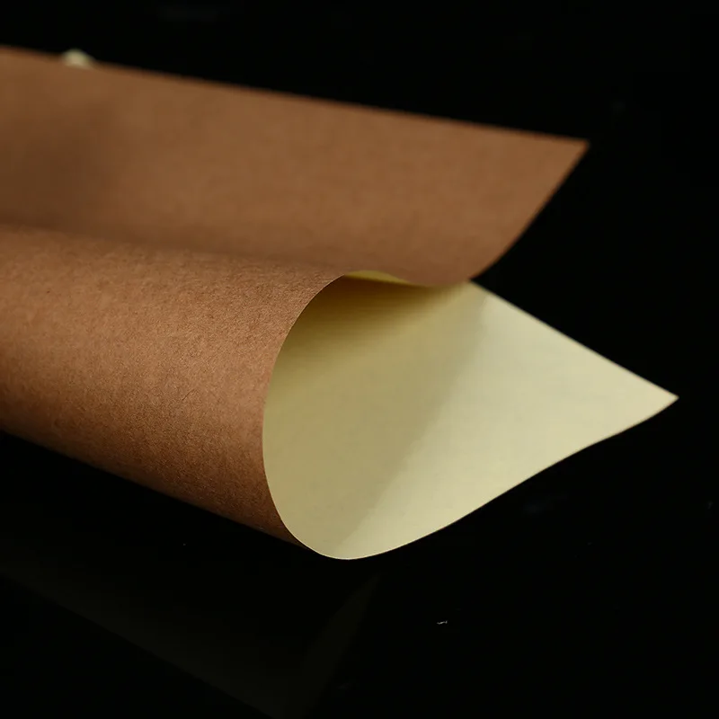 100Sheets A4 Die-cut Sticker Blank Self-adhesive Print Paper For Laser Inkjet Printer Handwriting A4 Kraft Paper Printer Label