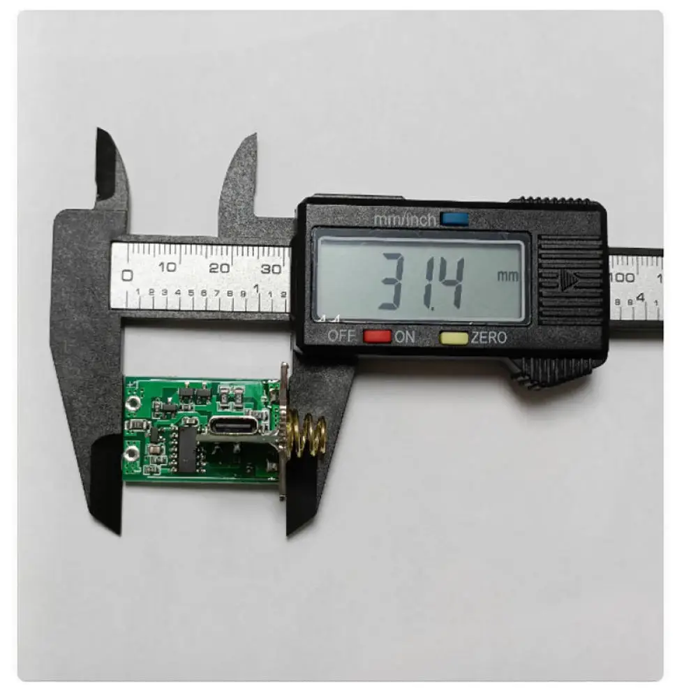 Flashlight Power Control Board Dual Lithium Battery PCB Module Middle Switch Accessory For Custom Lighting Project Upgrade