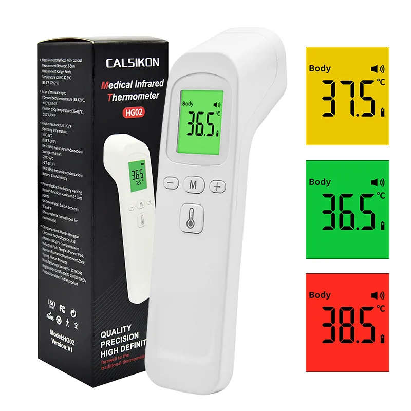 Medical Digital Infrared Thermometer Quick Temperature Measurement Medical Handheld Body Forehead Non-contact Thermometer