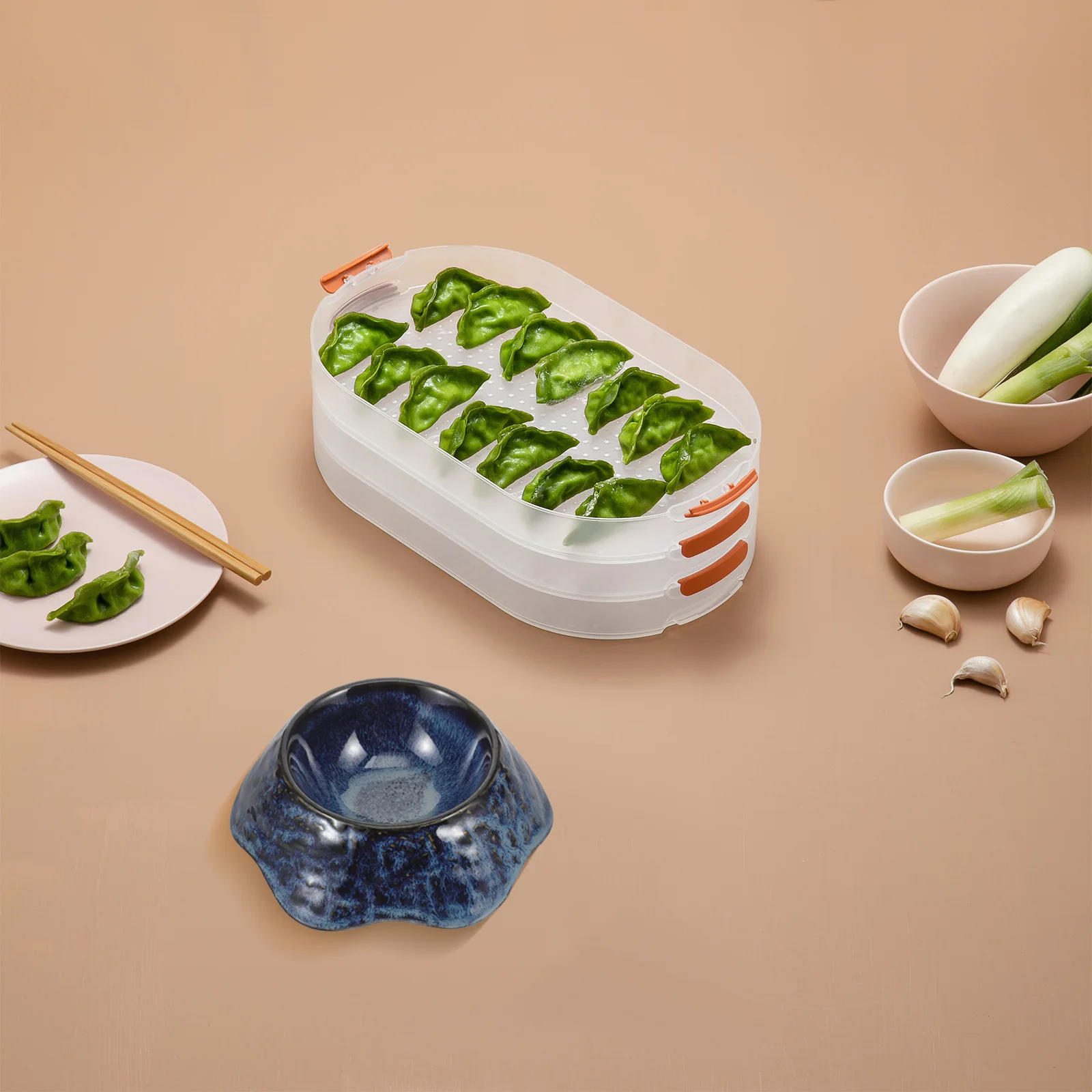 وعاء سلطة كبير من السيراميك قطعة واحدة صب سطح أملس مقاوم للخدش للمنزل مطعم الفاكهة الحلوى تخدم الإبداعية