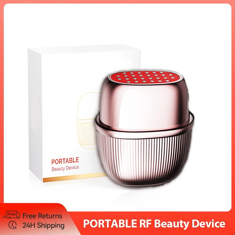 

Multi-Polar RF Beauty Device EMS Facial Lifting Skin Tightening Anti-Aging Wrinkle 3 Color Light Skincare Massage 24K Gold Spa