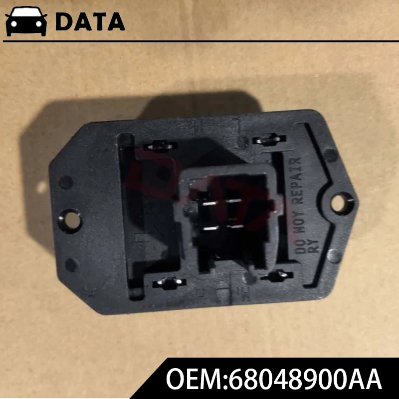 DATA Blower Motor Resistor for Dodge Ram 1500 2500 3500 2009-2010 4500 5500 2011-2018 Fan Control