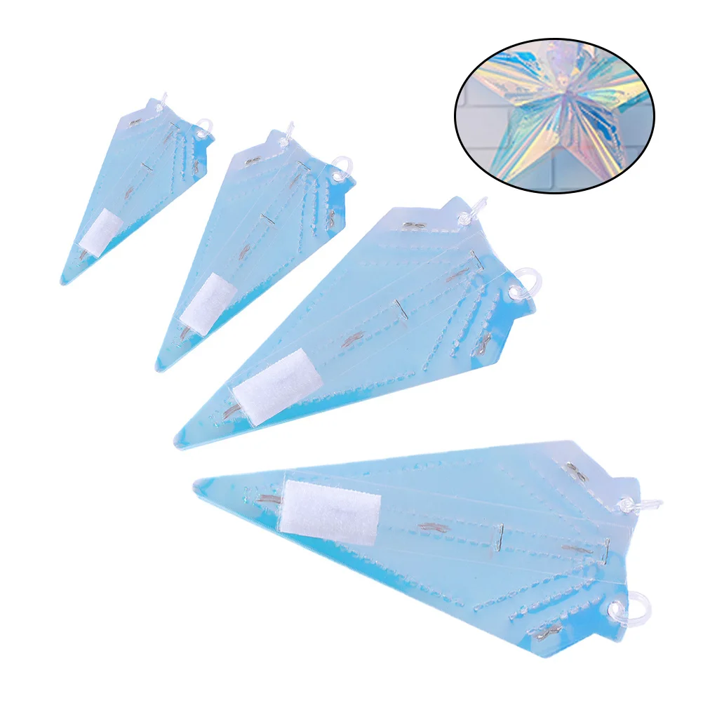 

4Pcs Party Neon Pendant Decorative Birthday Wedding Hanging Ornament Sizes 60cm 40cm 30cm 15cm Creative