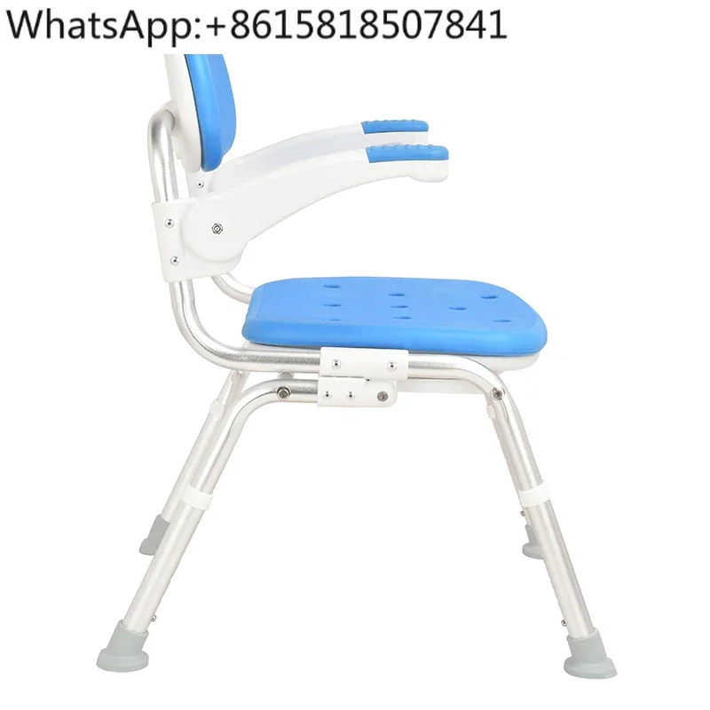 folding shower seat maternity bath chair for the elderly with armrest bath chair for the elderly