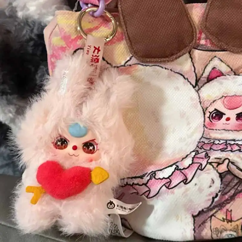 

Baby Three Cupid Viny Плюшевая игрушка Слепая коробка Серия Случайный дизайн глаз Мини-рюкзак куклы Милый кулон Таинственная коробка Подарки-сюрпризы