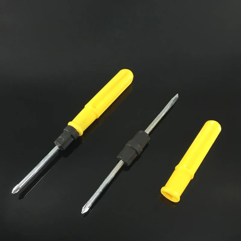 Slotted / Phillips Dual-purpose Double-head Detachable Screwdriver Combination Mini Miniature Rod Diameter 3/5/6mm Screwdriver