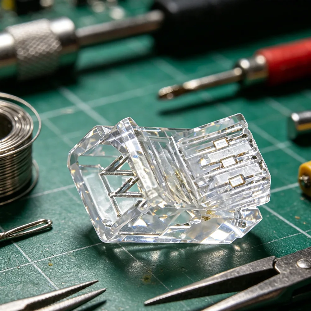 20pcs Solderless 3-Pin LED Strip Connectors For Electrical Lighting Applications Seamlessly With 5V 12V 24V LED Light Strips