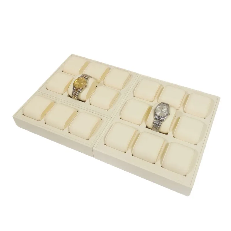 Large Capacity Watch Tray Multipurpose Bracelet Organizer Trays Luxury Minimalist Modern Watches Trays Watches Display Props