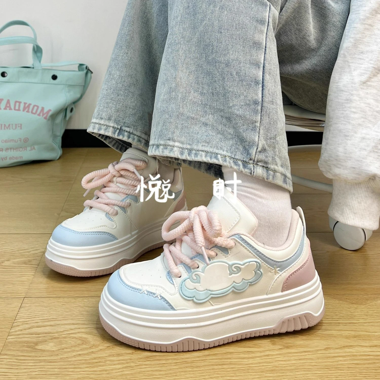 

Kawaii Shoes Women Platform Sneakers Spring Summer 2024 Tennis Female White Lolita Korean Cute Vulcanize Footwear Skateboard