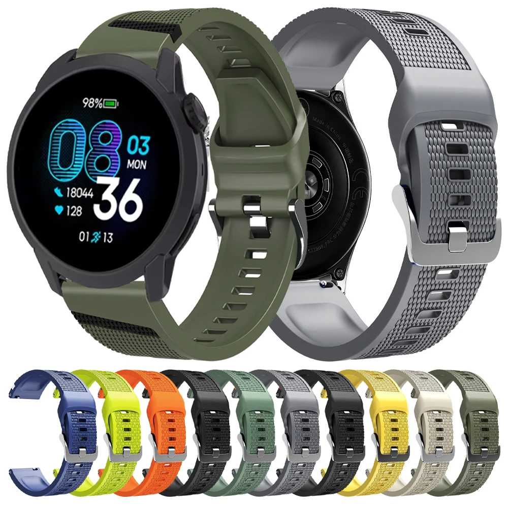 For COROS PACE 4 3 Pro APEX 4 42mm 46mm APEX 2 Pro Sports Silicone Watch Strap 22mm Replacement Smartwatch Bracelet Accessories