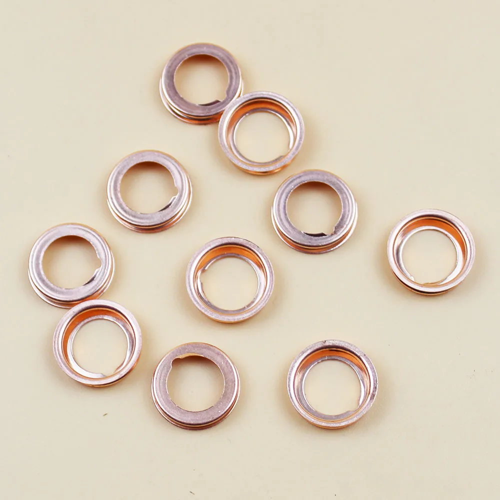 Car Styling 10Pcs Oil Drain Plugs Washers Gaskets 1102601M02 for Infiniti EX35 G20 for Nissan Altima 370Z Cube Frontier