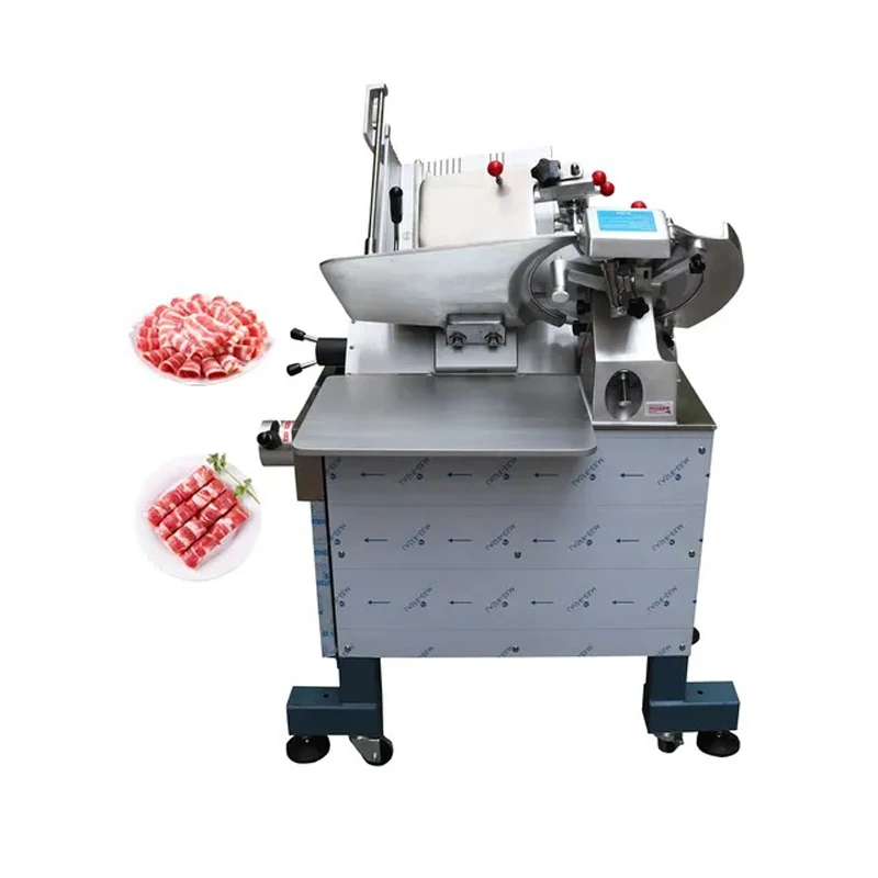 

Fully Automatic Frozen Meat Slicer Machine Fresh Meat Slicer Cutter Machine