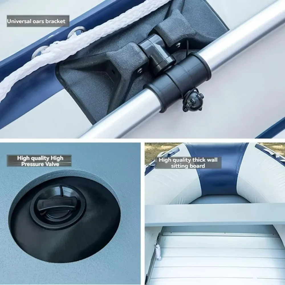 قارب هجومي سميك جديد قابل للنفخ لقارب مطاطي للتحكم في الفيضانات مع ميزات قارب نجاة عالية الوضوح #5