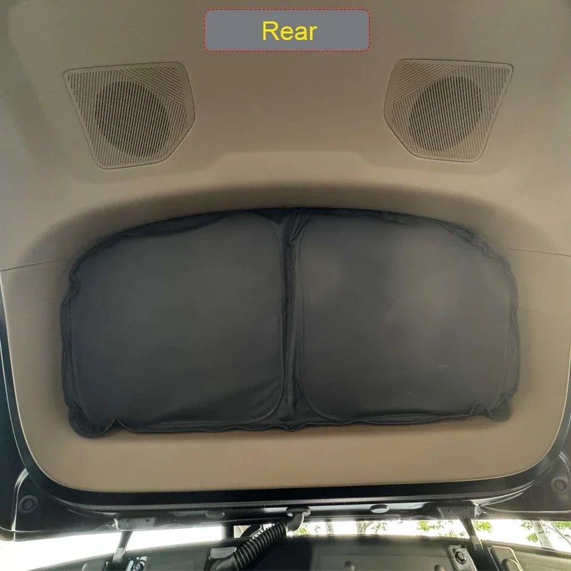 Car Anti-UV Heat Insulation Black Windows Privacy Sunshade For GAC HYPER HT 2024-Present Auto Protect Cover Interior Accessories