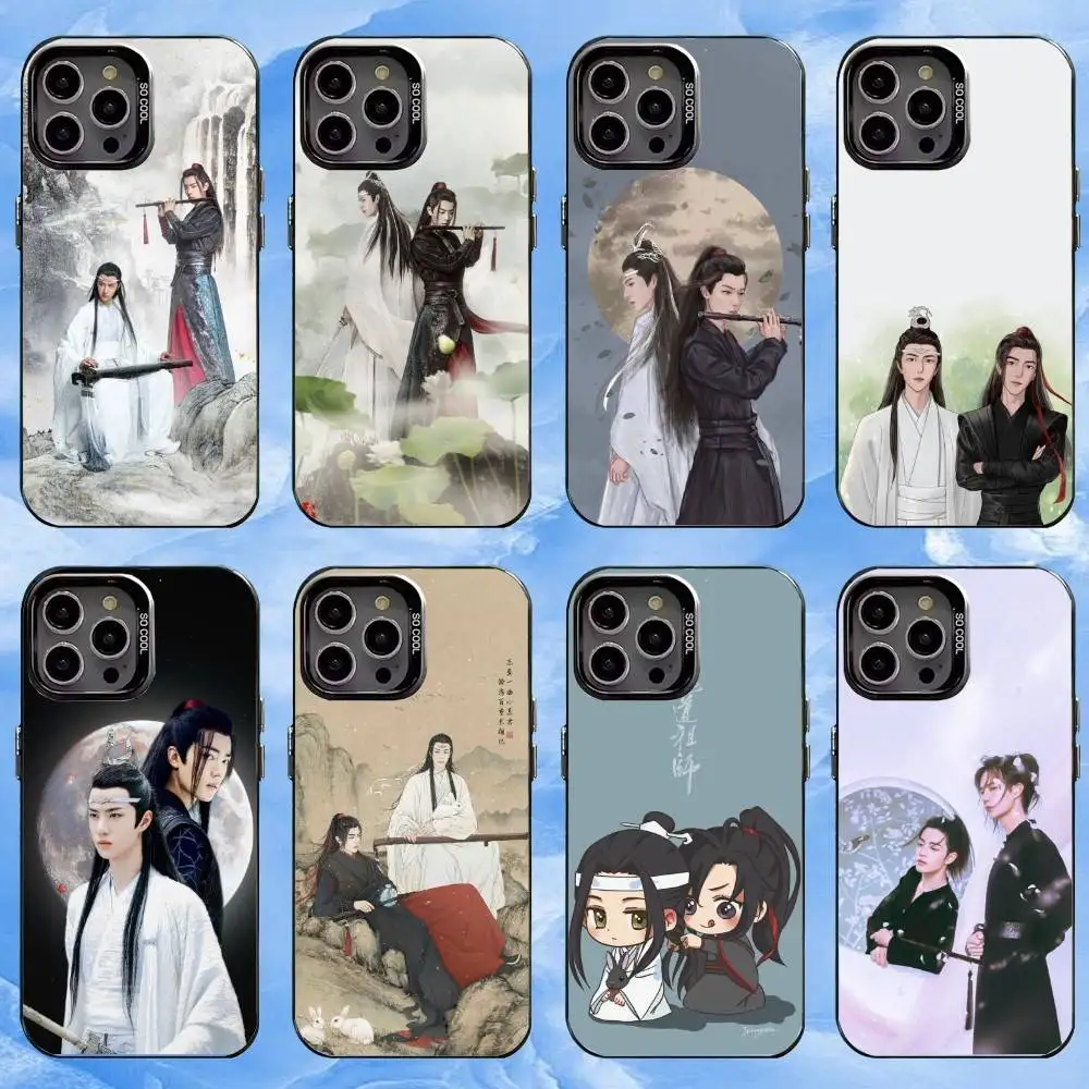 

Wang Yibo The U-Untamed Phone Case For iPhone17,16,15,14,13,12,11 Plus,Pro Max Black Candy silver phone case