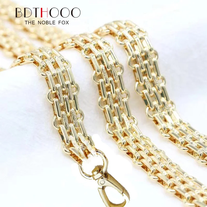 40-120CM Metal Chain Steel Bag  Replacement  Shoulder Strap for Handbag Purse Handle