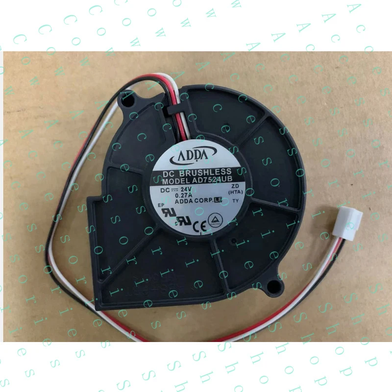 PP+ 1X  heat dissipation ventilation blower fan AD7524UB DC 24V 7530
