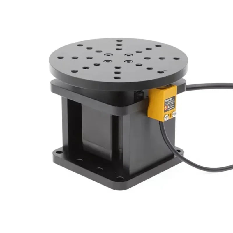ORT120 Electric Rotary Table 1.2Nm Torque DC 24V NPN Sensor Rotating Platform for Laser Marking Welding Engraving