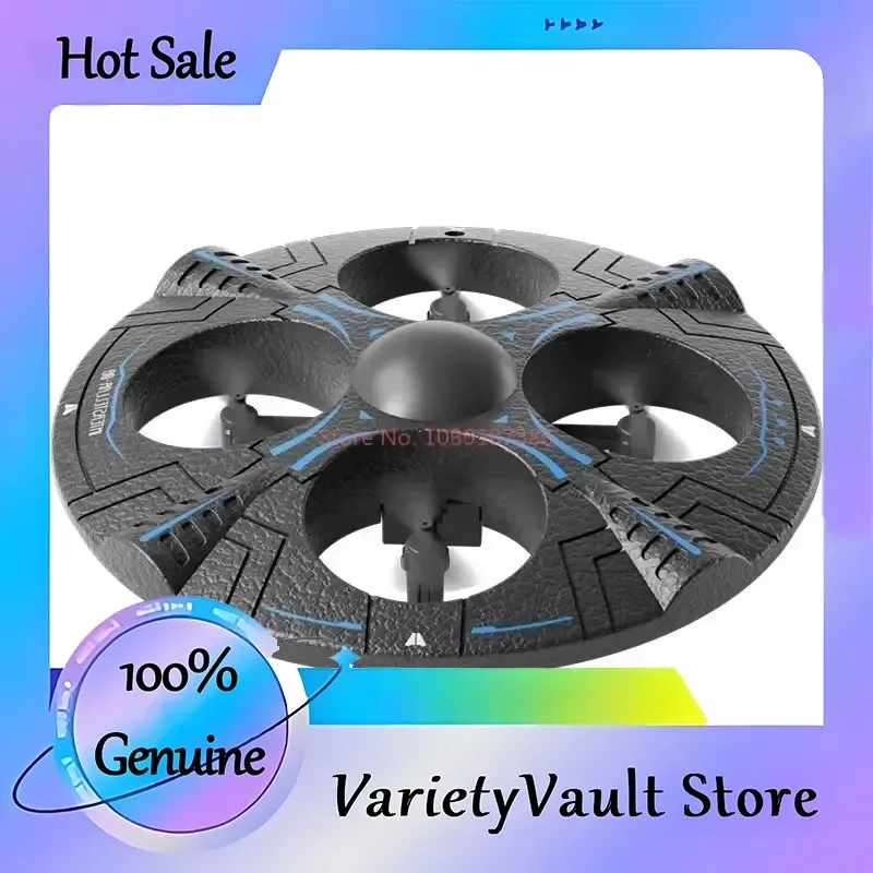 

Remote Control Quadcopter UFO Toy 4-Axis Aerobatics Flying Saucer with High-Resistance Hovering Feature for Kids Perfect Gift