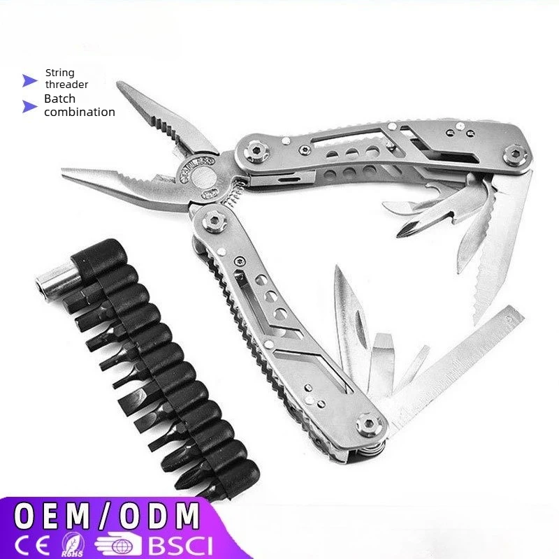 

Многофункциональный складной инструмент для кемпинга на природе, портативные универсальные плоскогубцы-нож для выживания в экстренных ситуациях