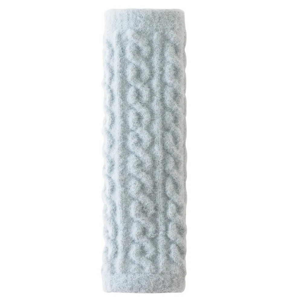 New Warm Furry Knee High Sock Thicken Non-slip Leg Warmer Candy Color Knee Pads Girls Boys