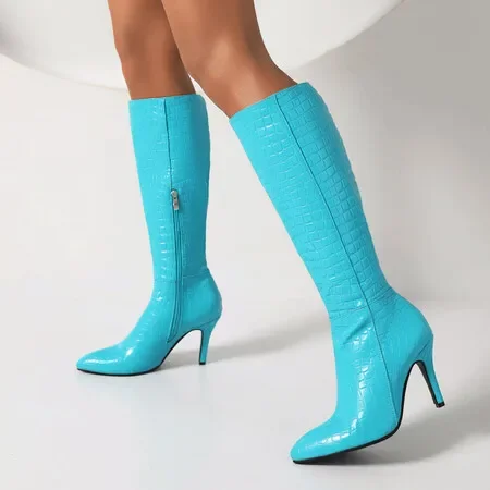 Big Size thigh high boots knee high boots over the knee boots women ladies boots shoes woman winter boots women