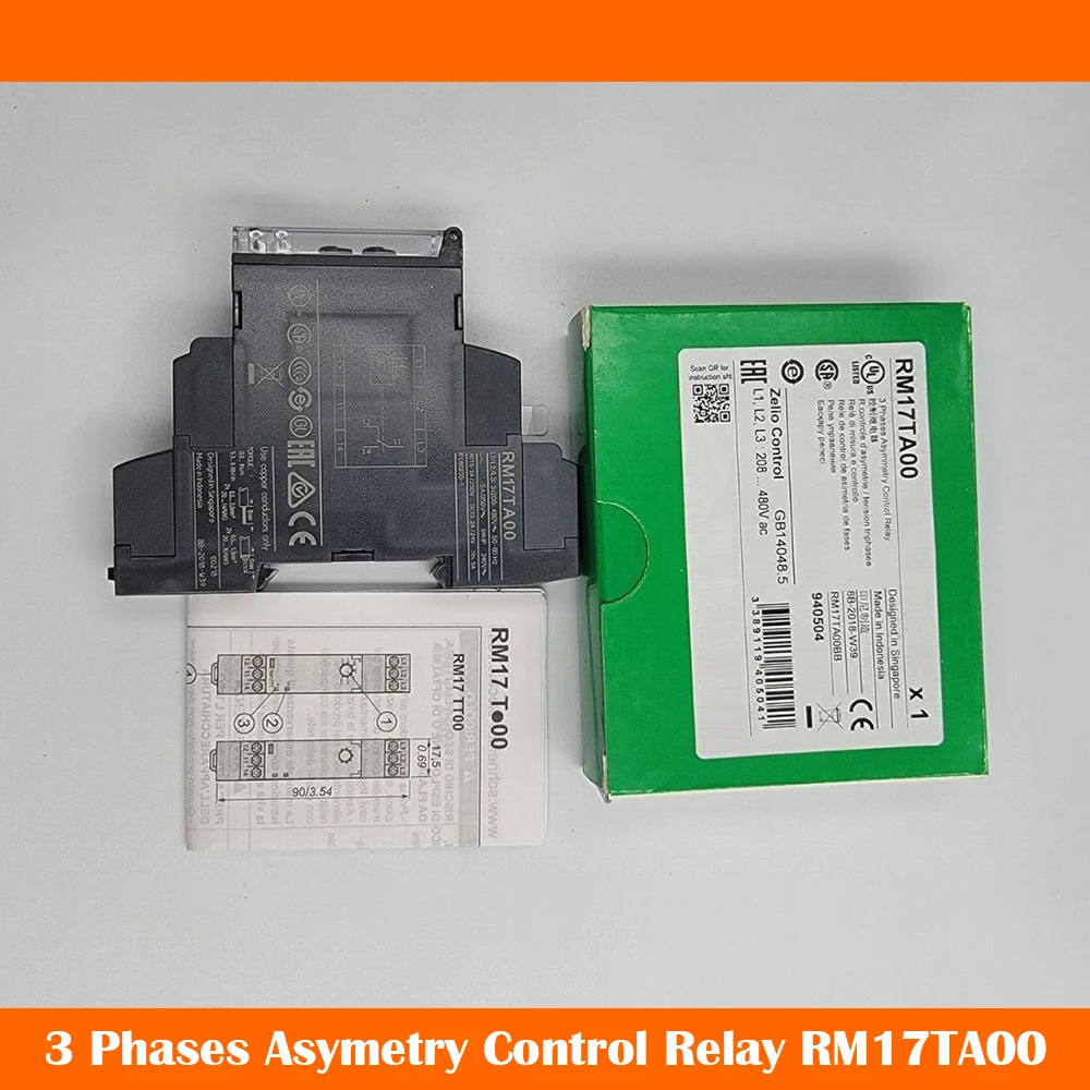 

3 Phases Asymetry Control Relay RM17TA00 0.1-10s Fast Ship Work Fine High Quality