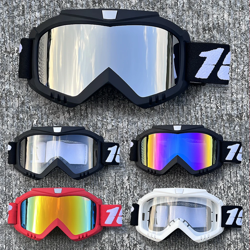 Scooter Helmet Set - Óculos de Motocicleta de Alta Qualidade,