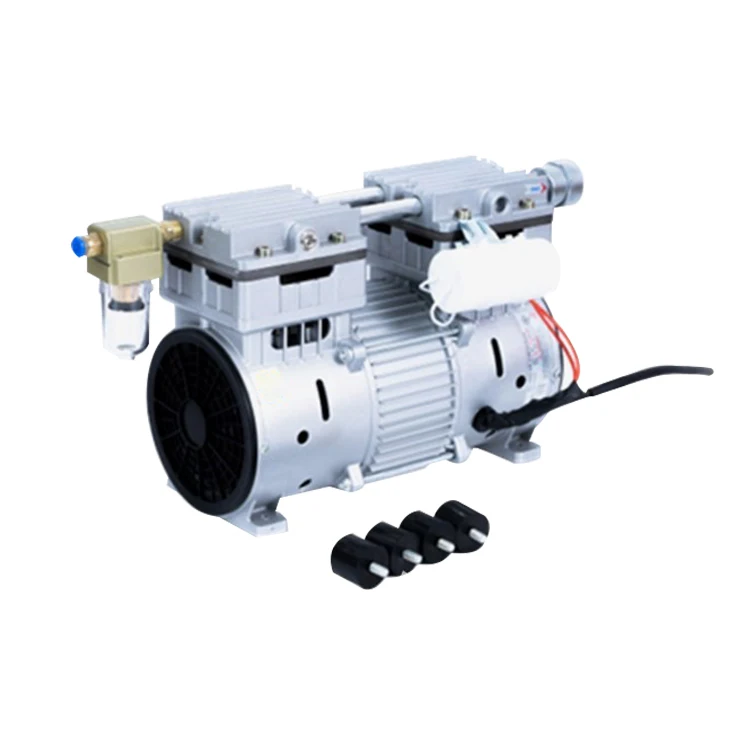 AC220V oil-free air compressor pump, suitable for aquaculture equipment and food processing