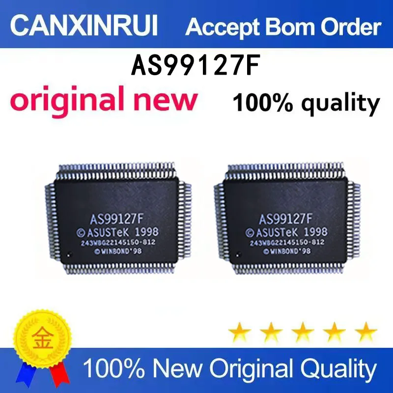(5-100 pieces)IO brand new original AS99127F AS99127F QFP spot chip IC