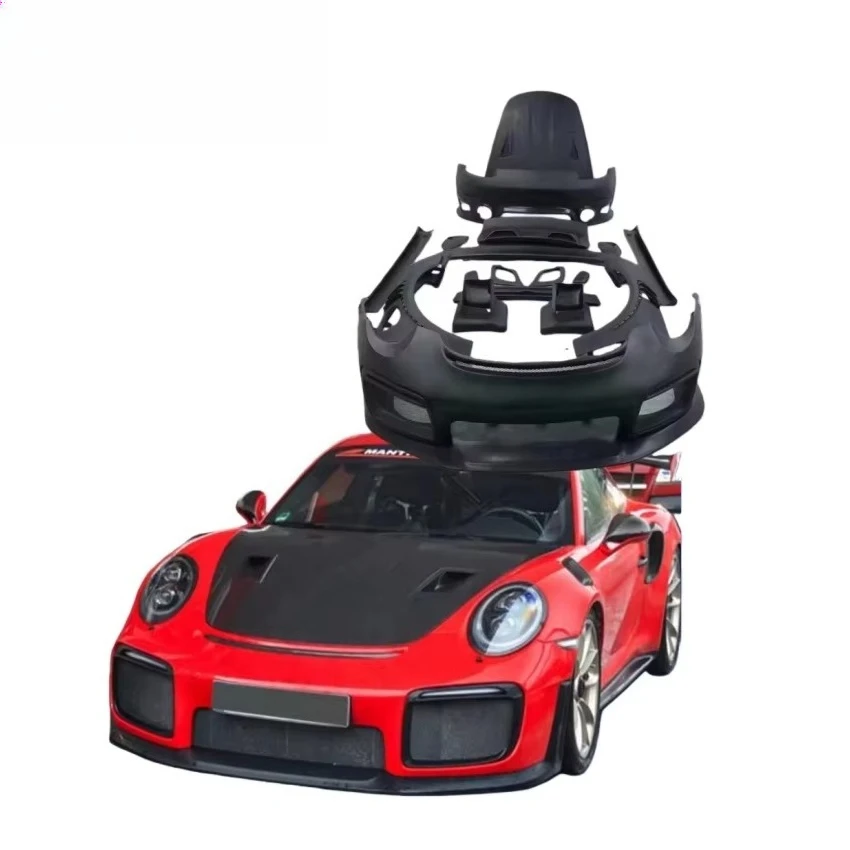 High-Quality Carbon Fiber Bodykit for 2011 911 991 GT2 RS - Front Bumper, Hood, Rear Diffuser & Spoiler