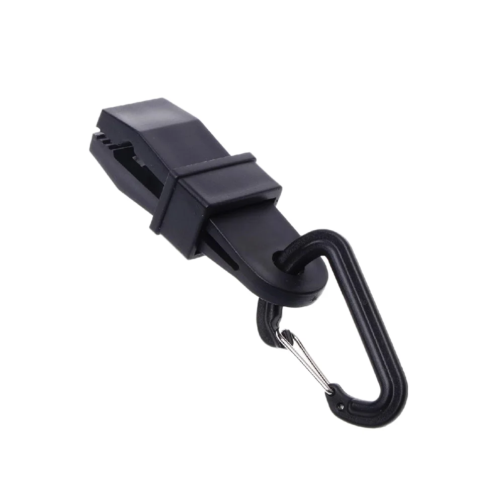 

8pcs Plastic Fastener Clips Peg Cordlock Fastener for Tent Awning (Black) Rope fastener Plastic tent peg