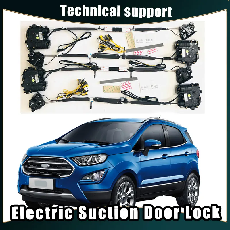 

Smart Auto Car Electric Suction Door Lock for Ford Ecospor 2015- Automatic Soft Close Super Silence Self-priming Door