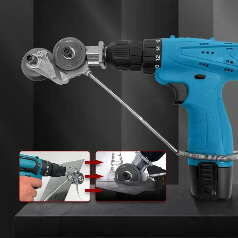 JUSTINLAU Electric Drill Sheet Cutting Tool Accessories Metal Sheet Cutting Tools Sawing Machine Metal Sheet Cutting Tools