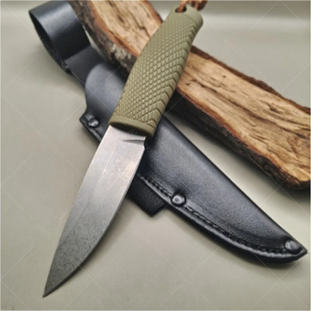 High Hardness Fixed Blade Knife with Sheath Small Pocket Outdoor Wilderness Adventure Climbing Utility Tools EDC