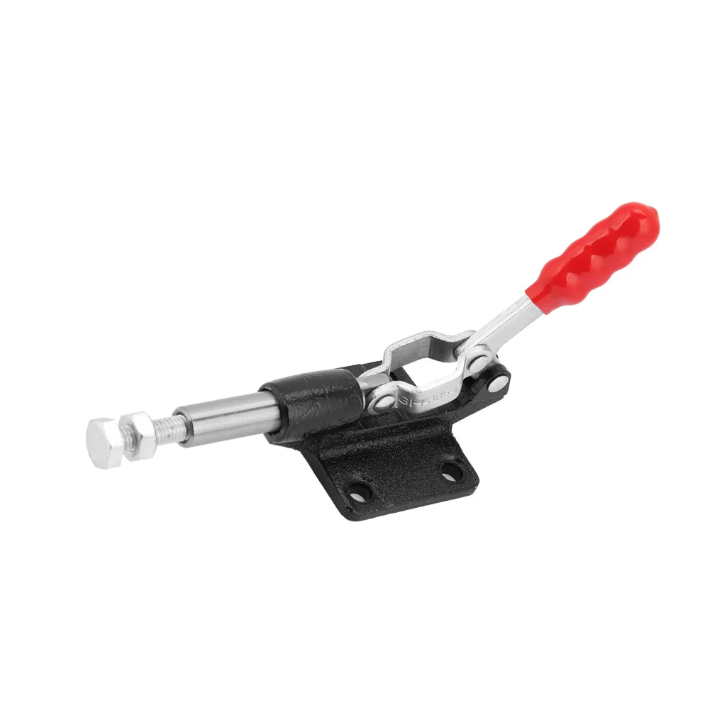 Iron Galvanized Quick Fixed Toggle Clamp Holding Latch Push Pull Action Hand Tool