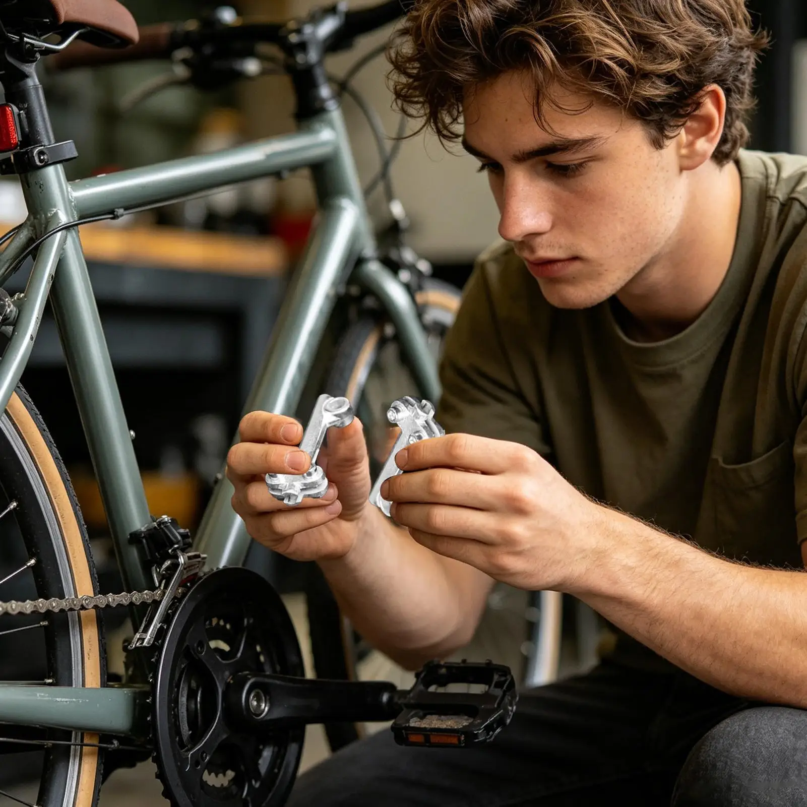 4 Stück Fahrrad-Schutzblechhalterungen, verstellbare Schutzblechhalterungen aus Aluminiumlegierung, leichte, rostfreie Montagestützstangen für den Rennradgebrauch – Detail 4
