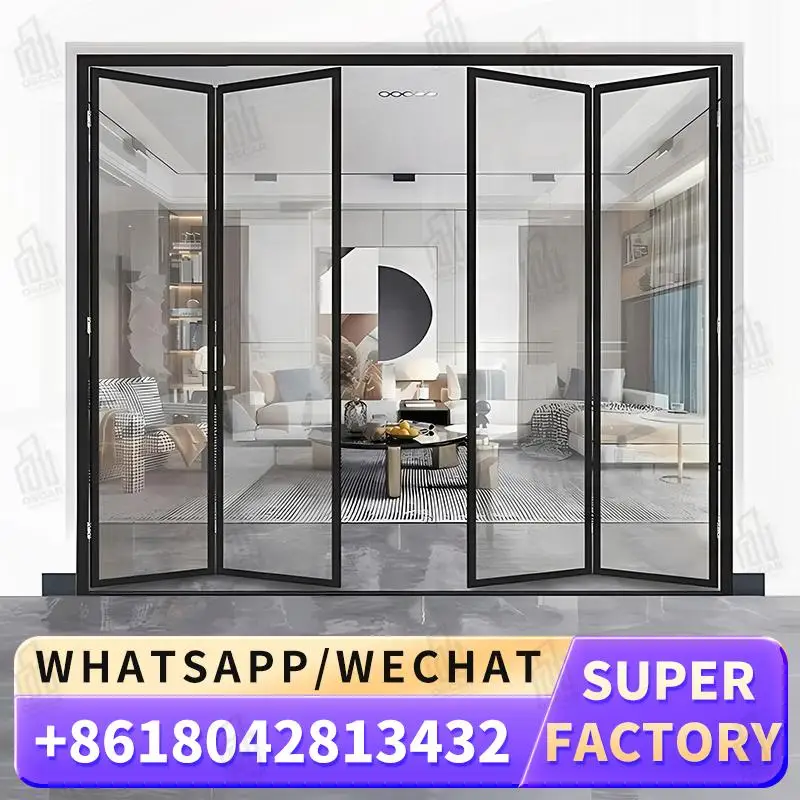 

Customizable High Function Windows Foldable Door Ideal for European Office Spaces Factory Direct