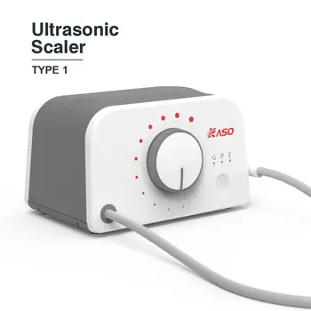 Dental Ultrasonic Scaler Endo Scaling Teeth Periodontics LED Light Water Bottle with Detachable Handpiece Compatible for EMS