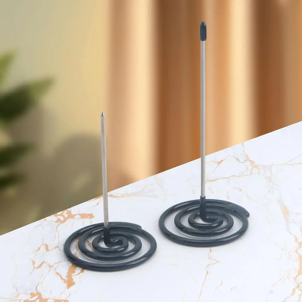 2-teiliger Inserter Bill Check Spike Memo Quittungshalter Gästetablett Chef Order Spindle