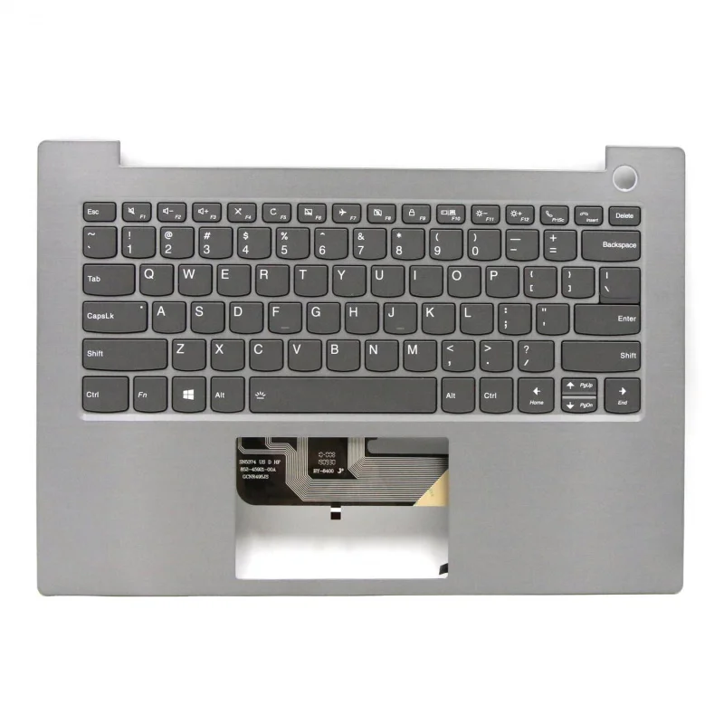 

Новый верхний корпус с подставкой для рук и клавиатурой с подсветкой (US) и сканером отпечатков пальцев для Thinkbook 14-IML 20RV 14-IIL 20SL