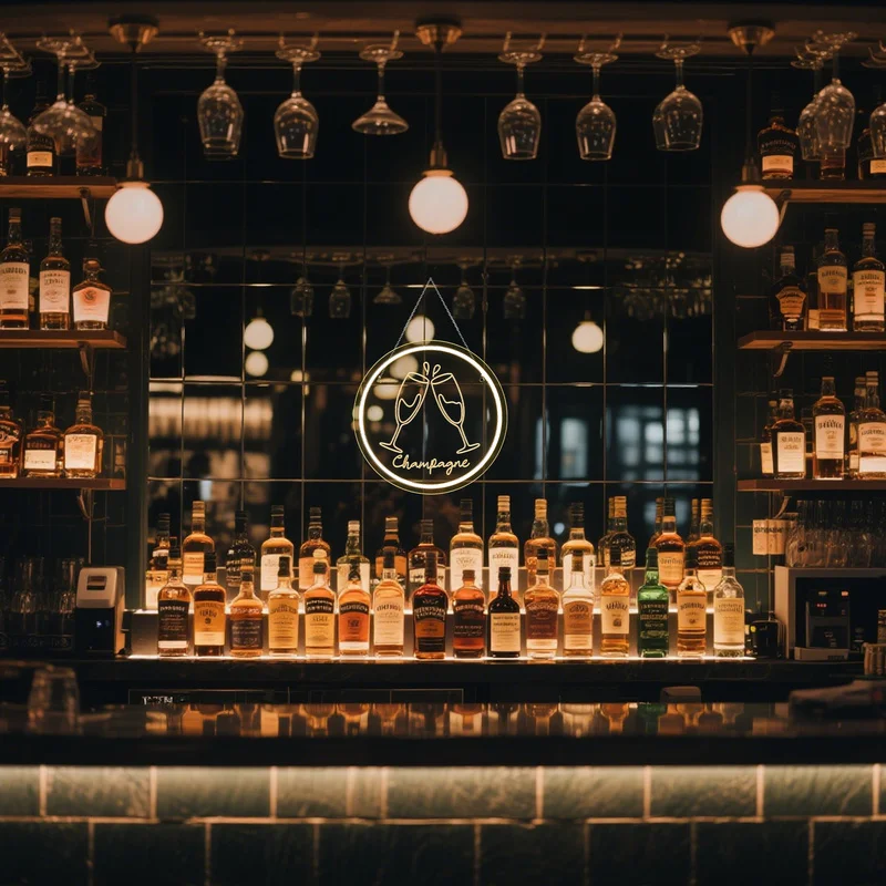 علامات النيون المخصصة للنوافذ المعلقة لتزيين الحائط وأضواء النيون للأعمال مناسبة للمطاعم والمتاجر المريحة #6