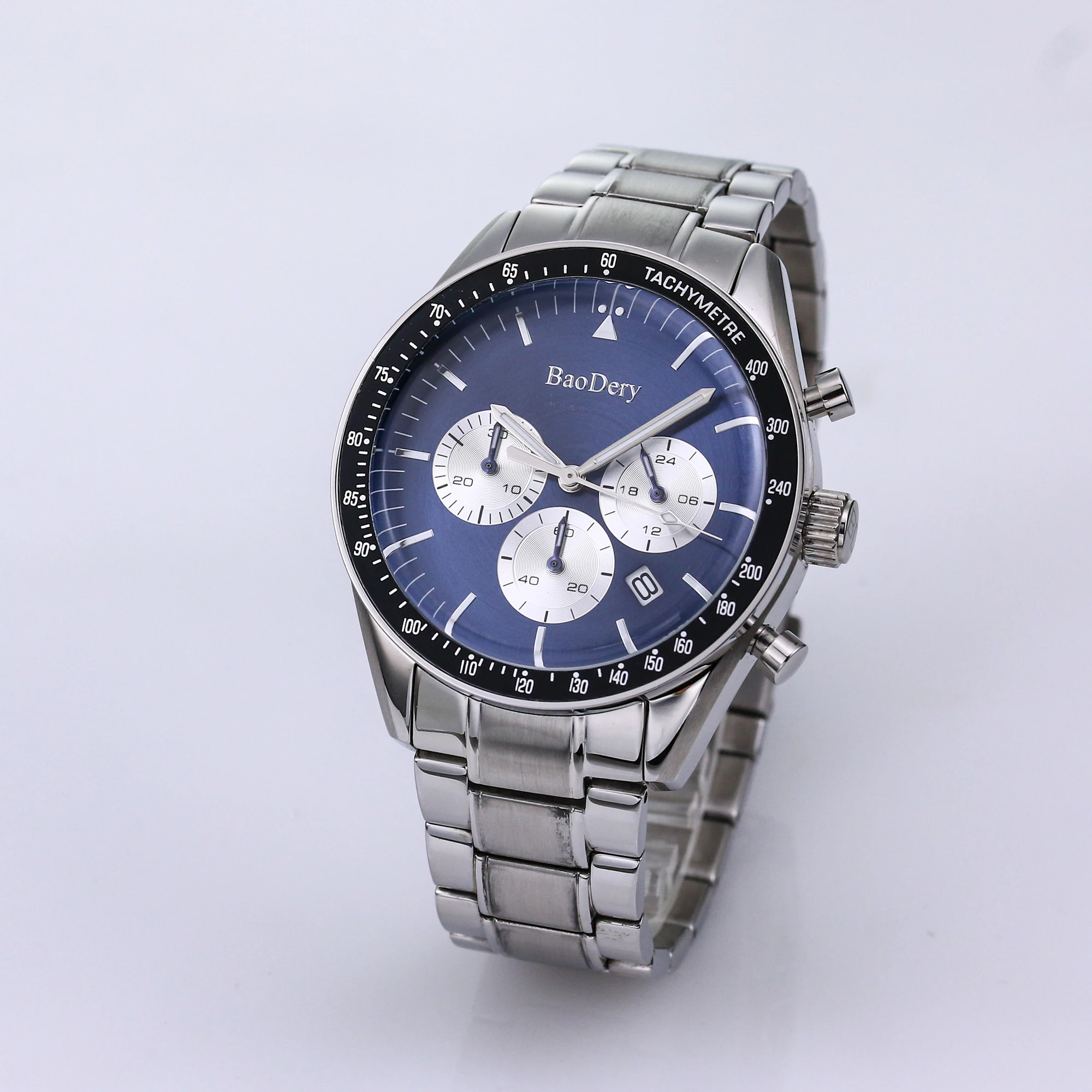 2024 BAODERY QUARTZ 남성용 손목시계, 스포츠 최고 브랜드 럭셔리 시계, 42mm, 신제품