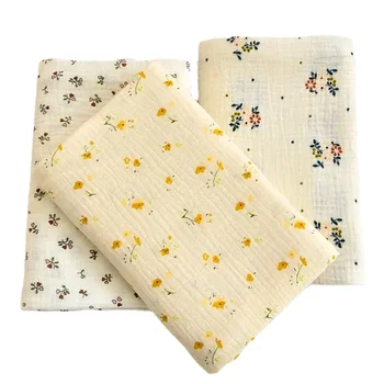 Newborn Baby Cotton Blanket Summer Bedding Babies Stuff Throw Blanket Muslin Squares…