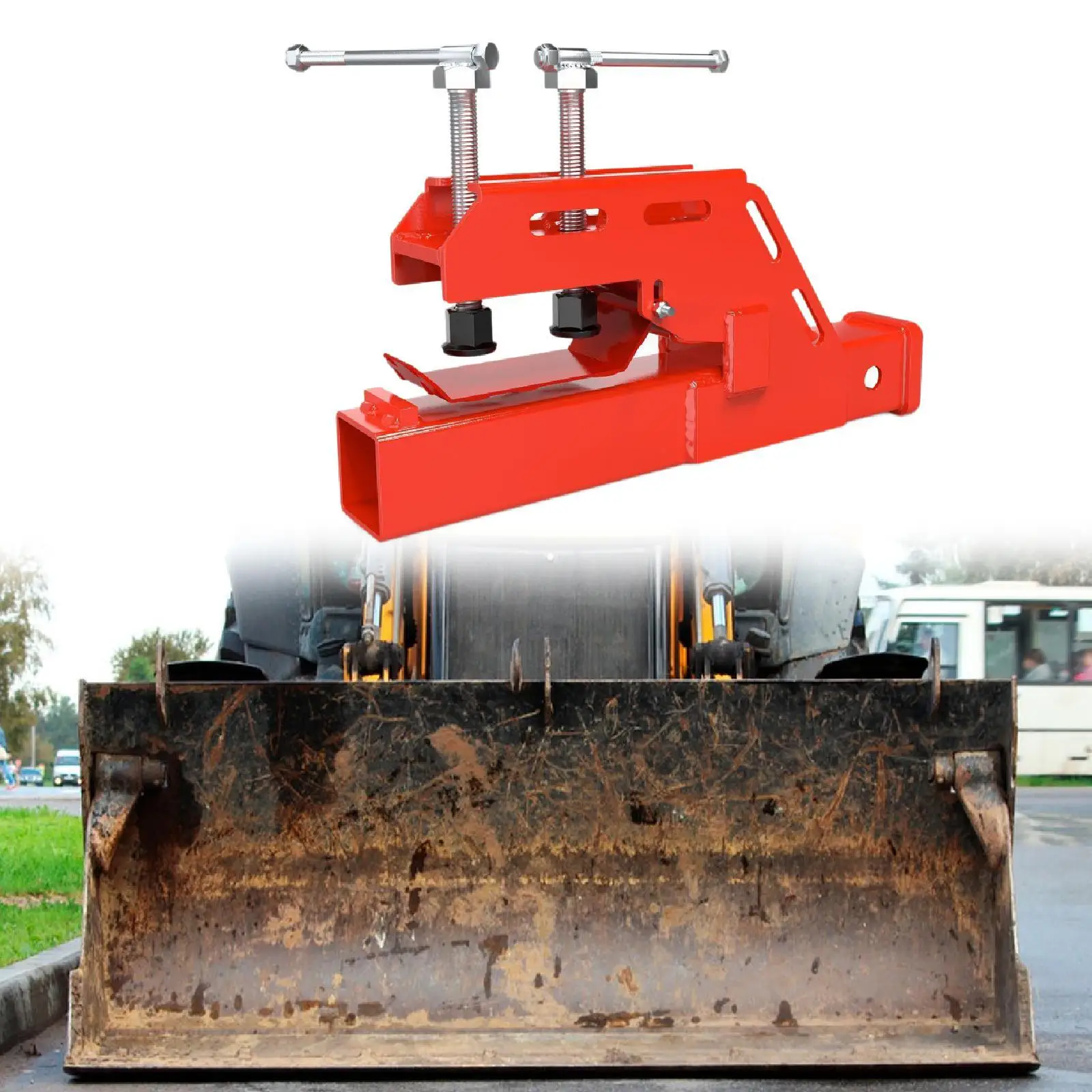 

Tractor Clamp on Trailer Hitch Quick Installation Reliability Sturdy Accessories for Agriculture Boats Rvs Construction Camping