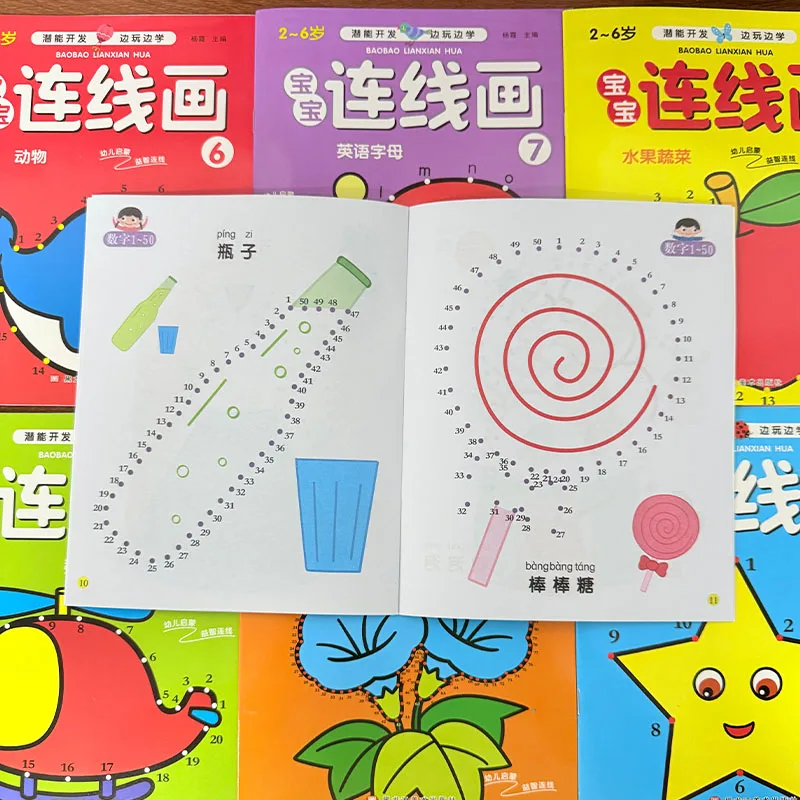 مجموعة من 8 كتب تلوين للأطفال  - مراجعة Kids Early Education وسعره