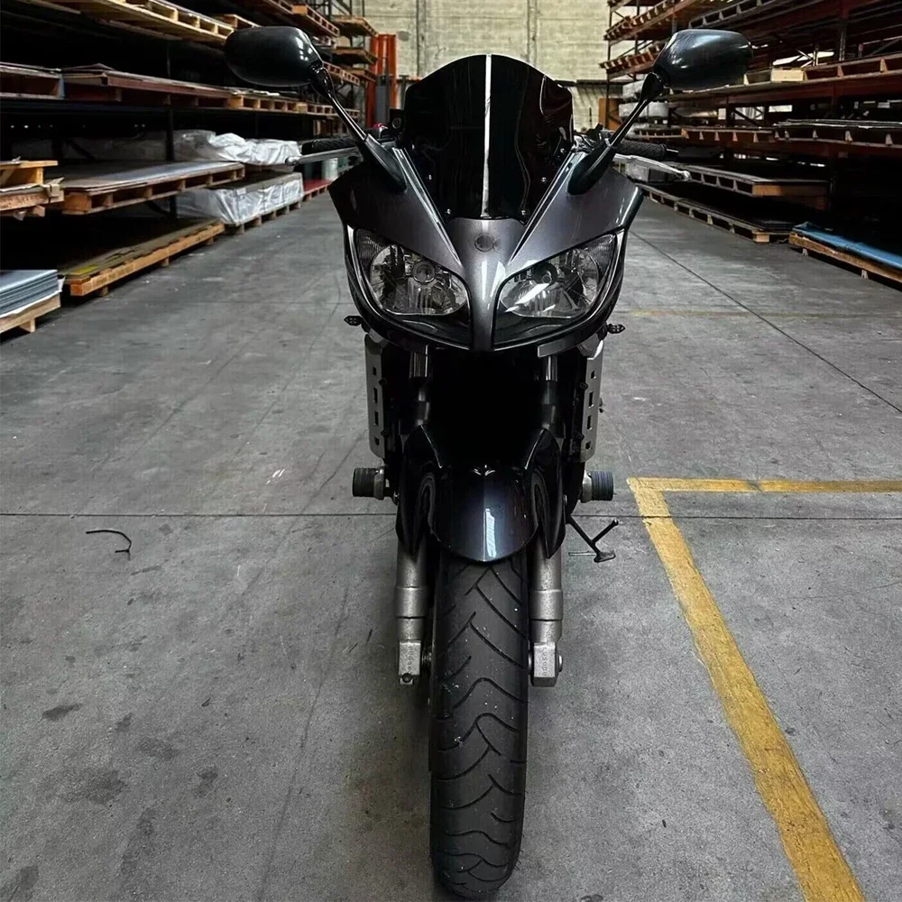Motorcycle Windshield Windscreen Wind Deflector Screen For Yamaha FAZER FZS 1000 FZS1000 2001 002 2003 2004 2005 FZ1 Accessories