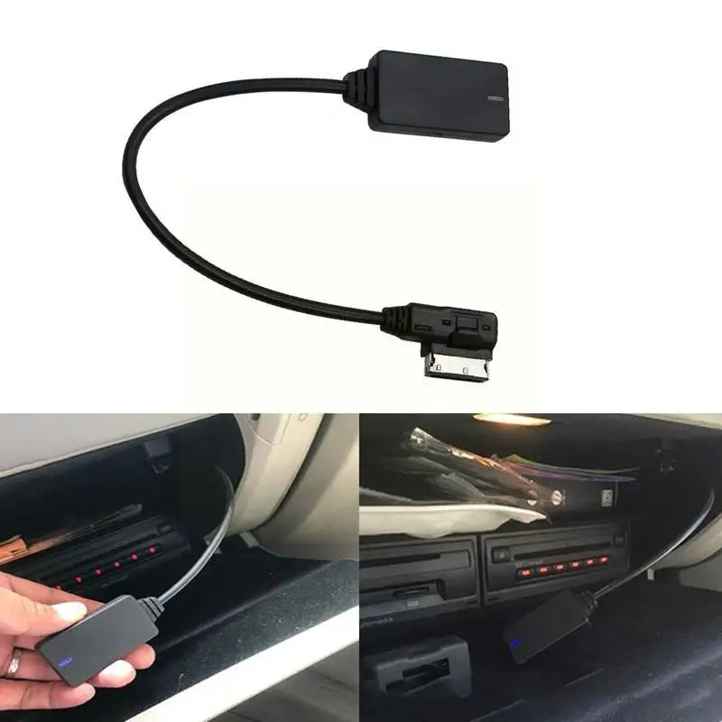 Bluetooth5.0 Audio Kabel Aux Muziek Interface Adapter Audio Kabel Past Voor Audi/Vw Ami 3G Voor A3 A4 B8 A6 C6 B7 C6 C6 C5 C7 C7 L7o8