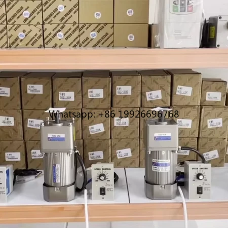 

Микродвигатель переменного тока с редуктором, однофазный двигатель переменного тока 220В, двигатель постоянной скорости 90Вт 120Вт